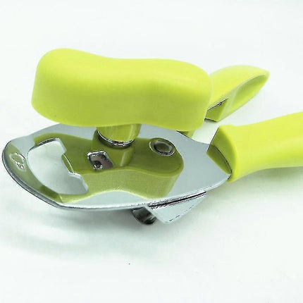 Manual Can Opener, Smooth Edge, Effort-Saving Knob Design.
