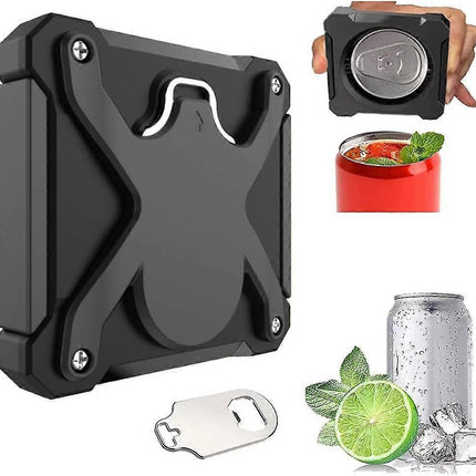 Manual Portable Can Opener, Labor-Saving, No Sharp Edges, Beer Bar Tool.