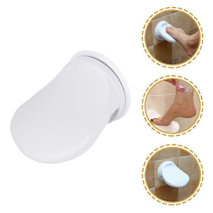 Foldable Shower Foot Rest, Wall Mount for Washing or Shaving.