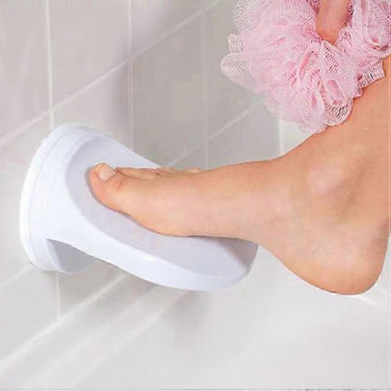 Foldable Shower Foot Rest, Wall Mount for Washing or Shaving.