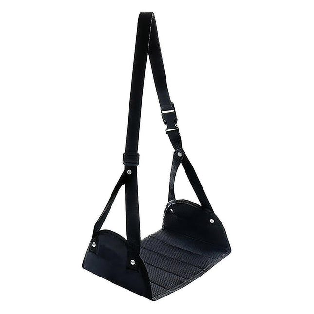 Outdoor & Airplane Travel Foot Rest Bed, High Iron Foot Board.