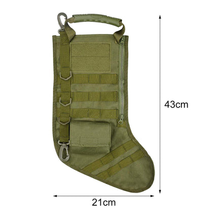 Christmas Stocking Tree Decoration-Green.
