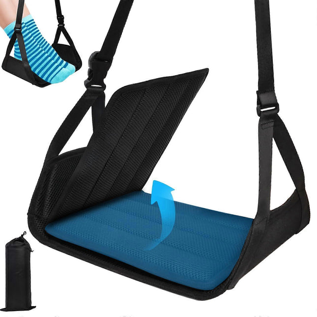 Airplane Foot Rest, Portable Leg Support for Travel.