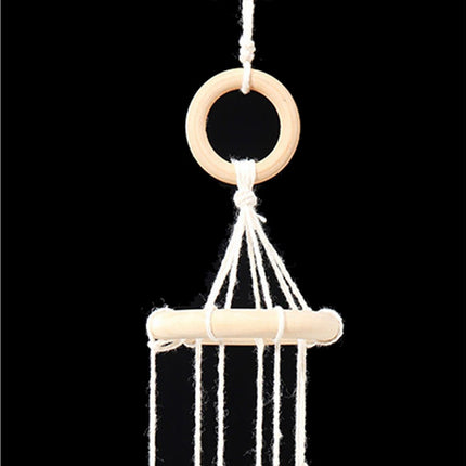 Faux Crystal Pendant Garden Decoration-Multicolor.