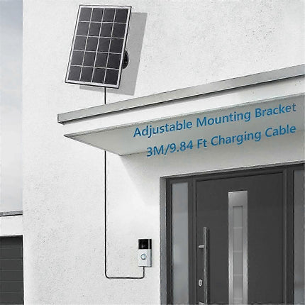 20W Solar Panel Charger for Ring Video Doorbell.