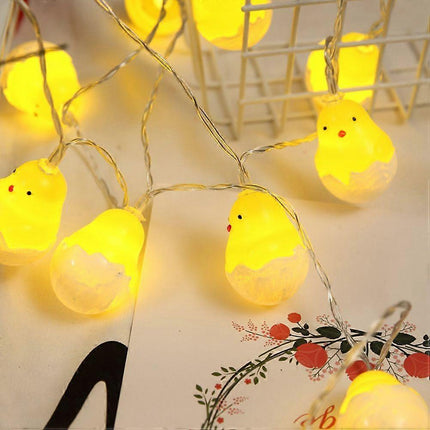 Easter Eggshell LED String Lights, 1.5m Practical Easter Decor Light.