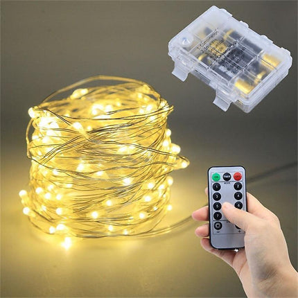 2M 20 LED String Lights, IP65 Waterproof, Halloween & Christmas Decor.