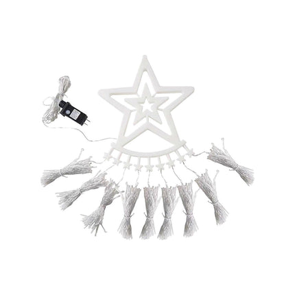 LED Waterfall String Lights Outdoor, Decorative Christmas Tree Lights.