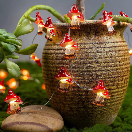 Fairy Lights 2M 20 LEDs, USB Rainproof LED String Lights for Christmas.