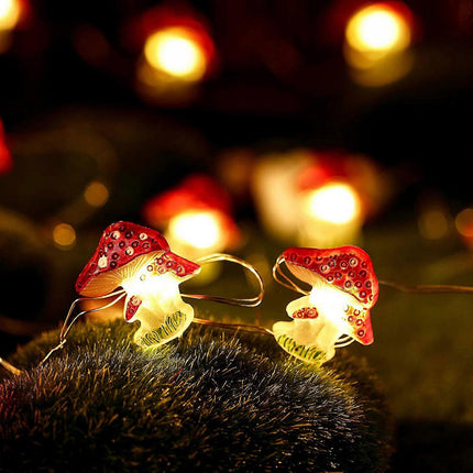 Fairy Lights 2M 20 LEDs, USB Rainproof LED String Lights for Christmas.
