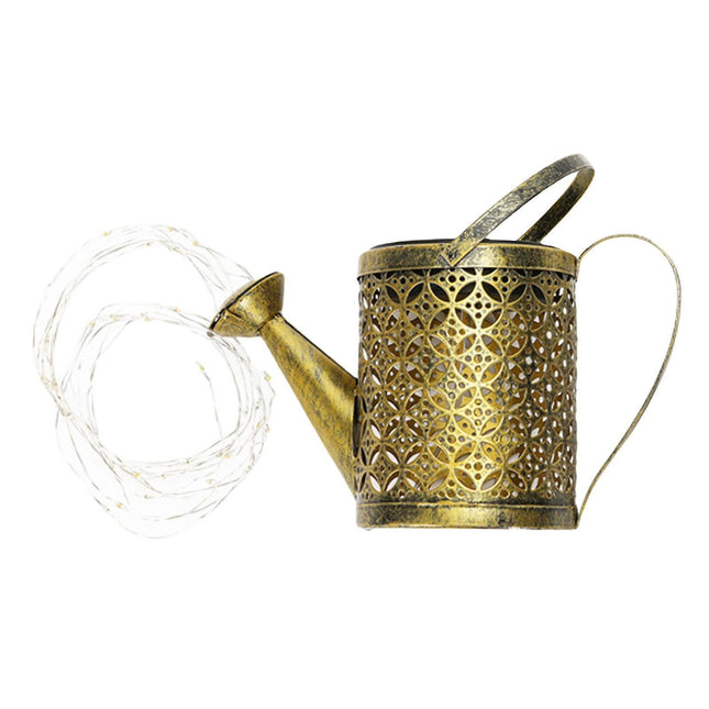 Solar LED String Lights Kettle Shape, Lawn & Walkway Outdoor Decor.
