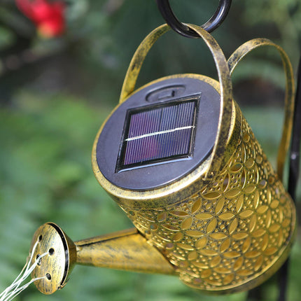 Solar LED String Lights Kettle Shape, Lawn & Walkway Outdoor Decor.