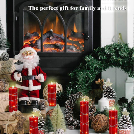 5 Pack LED String Lights with Remote, Star Clear Lights, Timer Function.