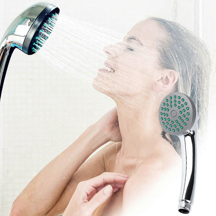 High Pressure Handheld Shower Head with Water Softener.
