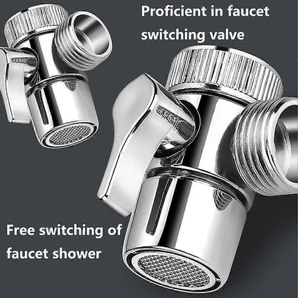 Shower Head Set with Hose, Adjustable Handheld Shower.