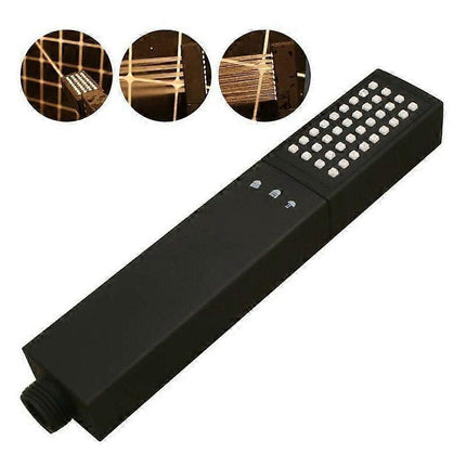 3 Modes High Pressure Shower Head with Hose, Black.