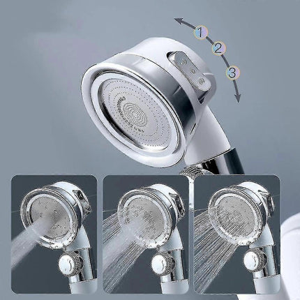 High Pressure Bathroom Shower Head, Jet Handheld Sprinkler.