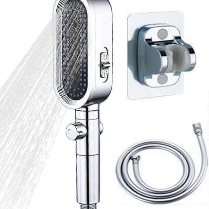 Adjustable High Pressure Shower Head Set with 1.5m Hose.