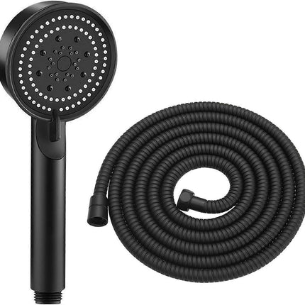 High Pressure Adjustable Shower Head with 1.5M Hose, Anti-Limescale.