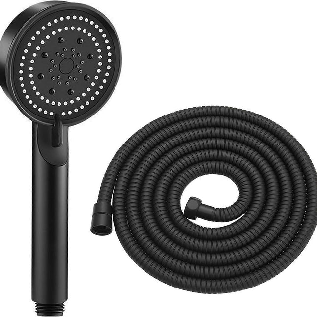 High Pressure Adjustable Shower Head with 1.5M Hose, Anti-Limescale.