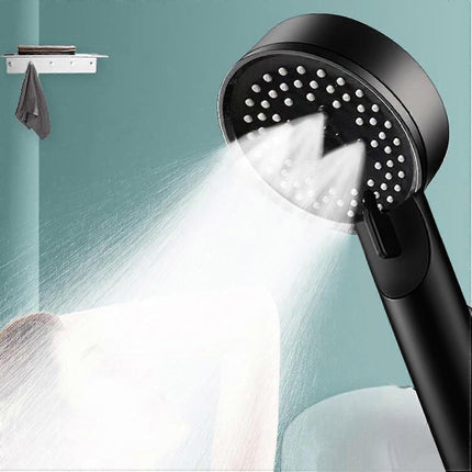 High Pressure Adjustable Shower Head with 1.5M Hose, Anti-Limescale.