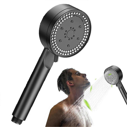 Bathroom Pressure Shower Head, 8 Modes Handheld Spa Shower.