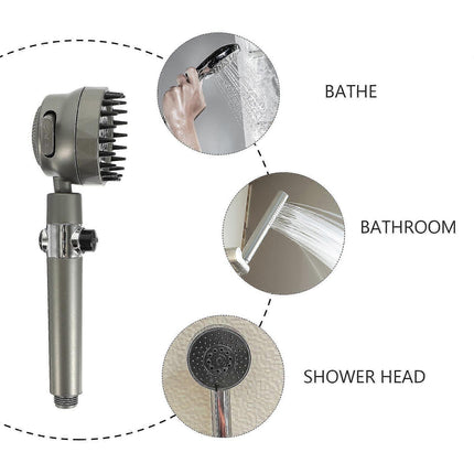 Plastic Removable Household Shower Head for Bath Use.