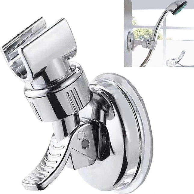 Adjustable Removable Shower Head Holder, No Drill Bracket.