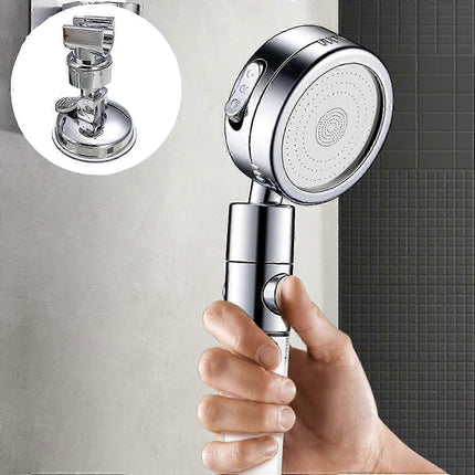 Adjustable Removable Shower Head Holder, No Drill Bracket.