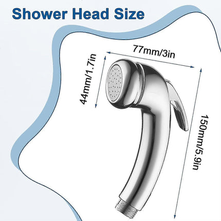 High Pressure Handheld Trigger Shower Nozzle.