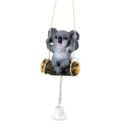 Cute Swing Panda Sloth Wind Chimes Home Door Window Balcony Hanging Bell Decor-Sloth.