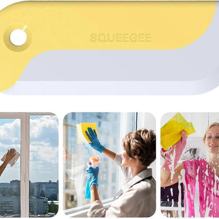 Small Sink & Countertop Squeegee, Ergonomic Home & Window Cleaner.