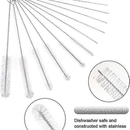 12pcs Tube Cleaning Brushes for Bottle & Pipe Cleaning.