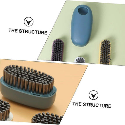 1 Set Multifunctional Cleaning Brushes for Clothes & Floor.
