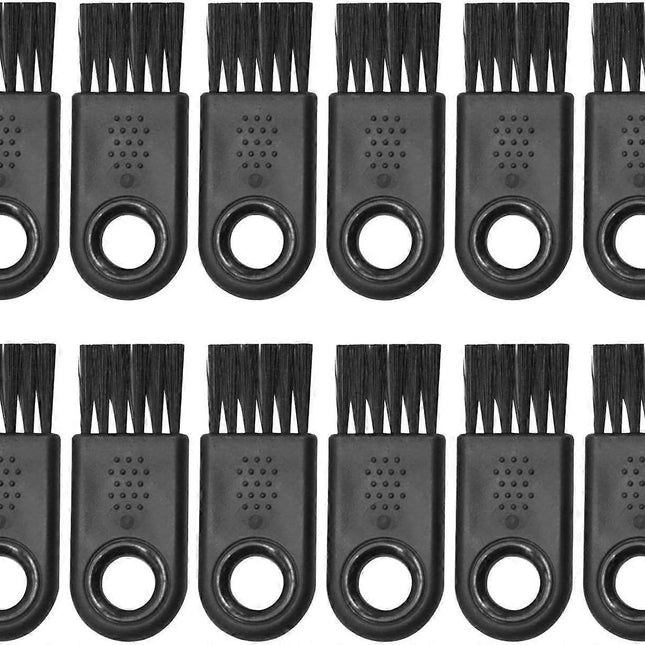 12pcs Razor & Crevice Cleaning Brushes, Nylon Multi-Use Set.