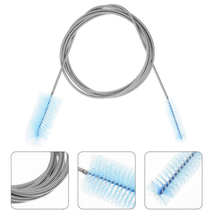 Spring Tube Cleaning Brush for Aquarium & Fish Tank Pipes.