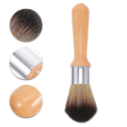 Model Cleaning Brush, Wooden Jadeware/Figure Hair Bench Brush.