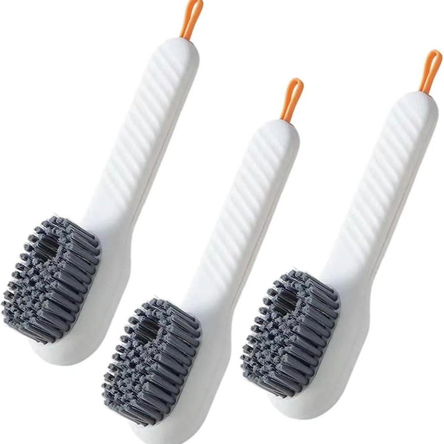 3pcs Soft Wool Household Cleaning Brushes, Multi-Use.