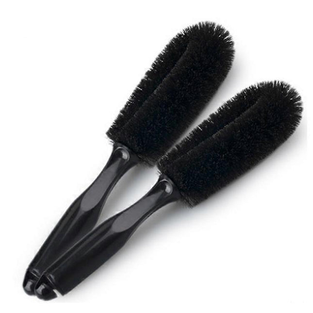 2pcs Bike & Motorcycle Cleaning Brushes for Wheels & Chain.