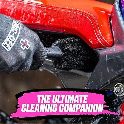 2pcs Bike & Motorcycle Cleaning Brushes for Wheels & Chain.