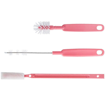 3pcs Bottle Cleaning Brushes, Glass & Kitchen Multi-Use.