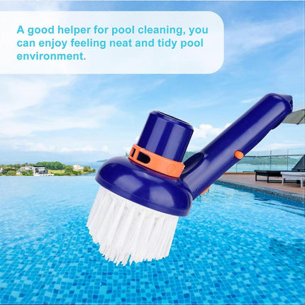 Corner Cleaning Brush for Pool & Spa, Bottom Scrubber.