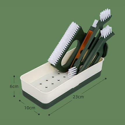 Cleaning Brush Kit for Grout, Gaps, Bathroom & Kitchen Floor.