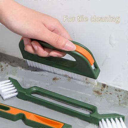 Cleaning Brush Kit for Grout, Gaps, Bathroom & Kitchen Floor.