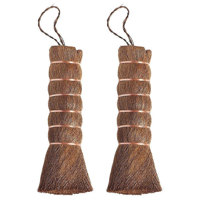 2pcs Kitchen Pot & Kettle Cleaning Brushes, Tray Scrubbers.