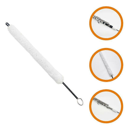Flute Cleaning Brush, Reusable Cotton Maintenance Tool.