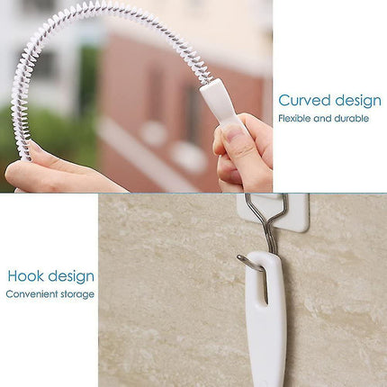 Bendable Drain Cleaning Brush, Flexible Pipe Cleaner.