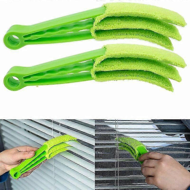 2pcs Blinds & Slats Cleaning Brushes for Venetian Blinds.