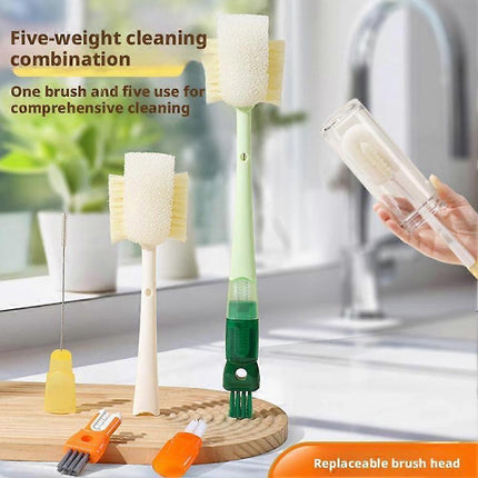 Water Bottle Cleaning Brush, Multifunctional Bottle Brush.