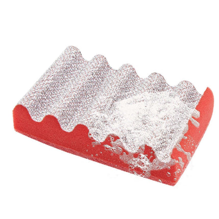 Grill & Pan Cleaning Brush with Scouring Pad, Kitchen Cleaner.